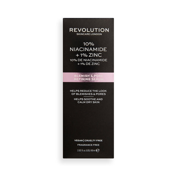 Revolution 10% Niacinamide + 1% Zinc Blemish & Pore Refining Serum SUPER SIZED сыворотка для проблемной кожи