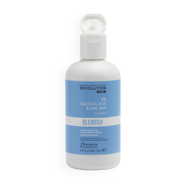 Revolution 2% Salicylic Acid & Zinc BHA Anti Blemish Cleanser очищающаяпенка для проблемной кожи