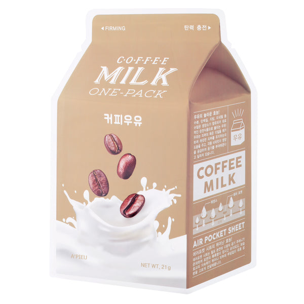 A'pieu Coffee Milk One-Pack молочная маска для лица