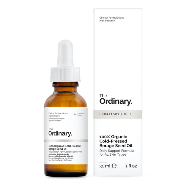 The Ordinary 100% Organic Cold-Pressed Borage Seed Oil масло огуречника
