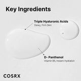Cosrx Hydrium Triple Hyaluronic Moisture Ampoule niisutav näoseerum hüaluroonhappega