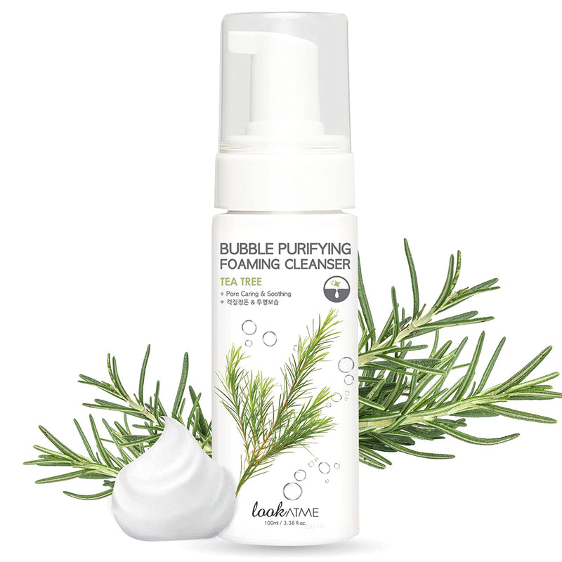 LOOK AT ME Bubble Purifying Foaming Cleanser (TEA TREE) pesuvaht