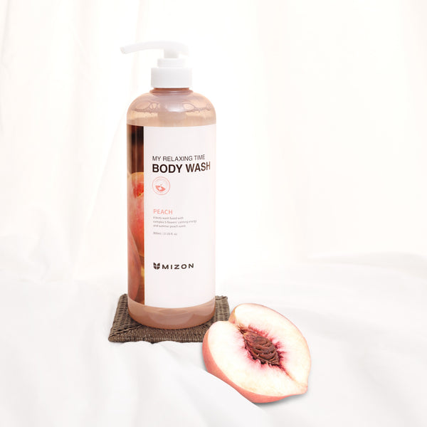 Mizon My Relaxing Time Body Wash [Lovely Peach] 