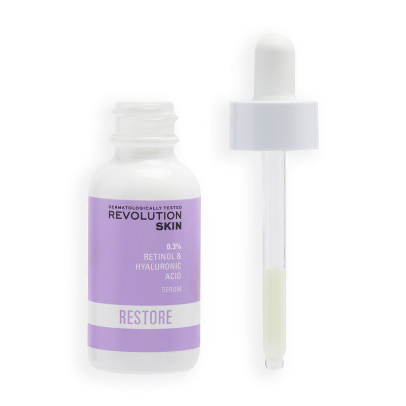 Revolution 0.3% Retinol with Vitamins & Hyaluronic Acid Serum 