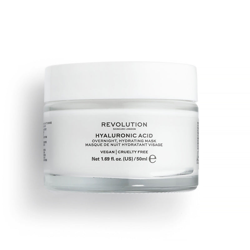 Revolution Skincare Hyaluronic Acid Hydrating Sleeping Mask niisutav öömask