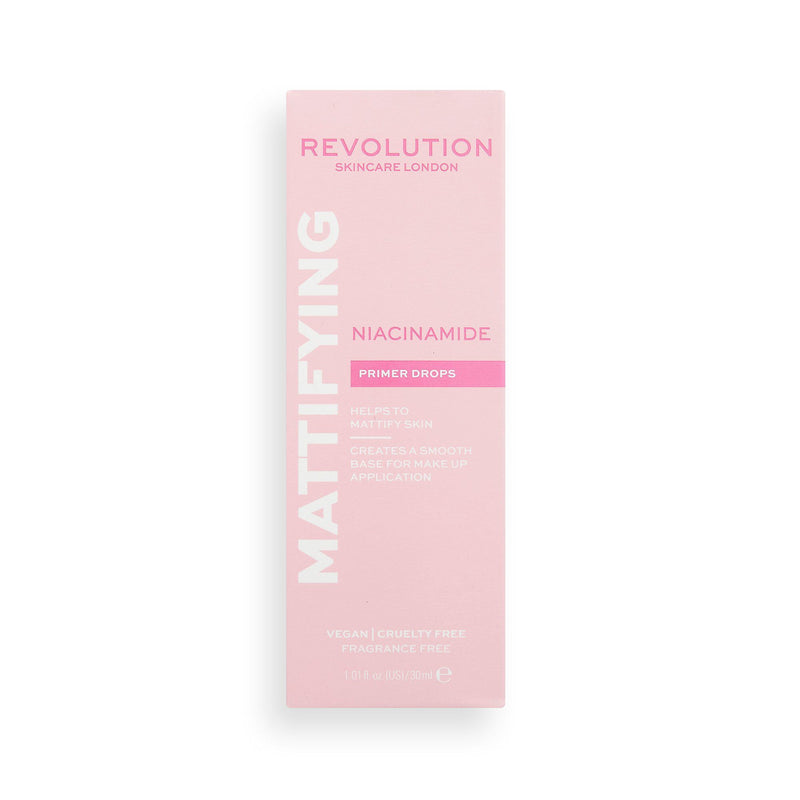 Revolution Skincare Niacinamide Mattifying Primer Drops matistav meigialus