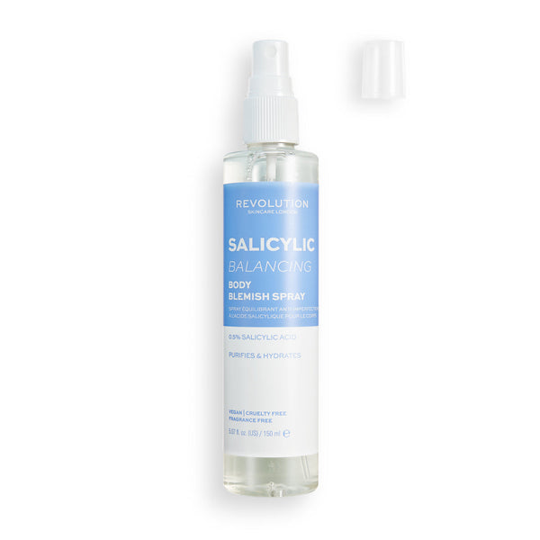 Revolution Skincare Salicylic Acid Balancing Body Blemish Spray спрей для тела от прыщей