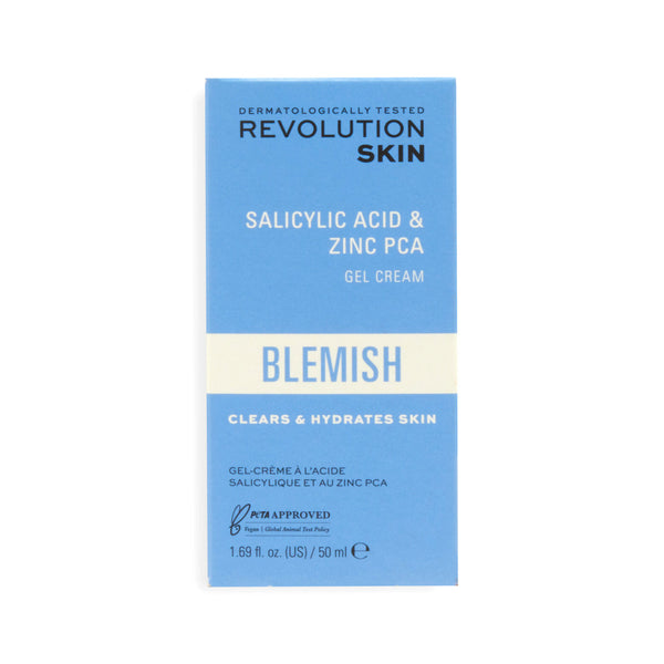 Revolution Skincare Salicylic Acid & Zinc PCA Gel Cream geel-kreem probleemsele nahale