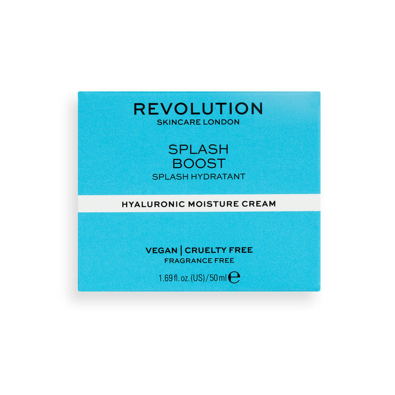 Revolution Skincare Splash Boost Hyaluronic Moisture Cream niisutav kreem