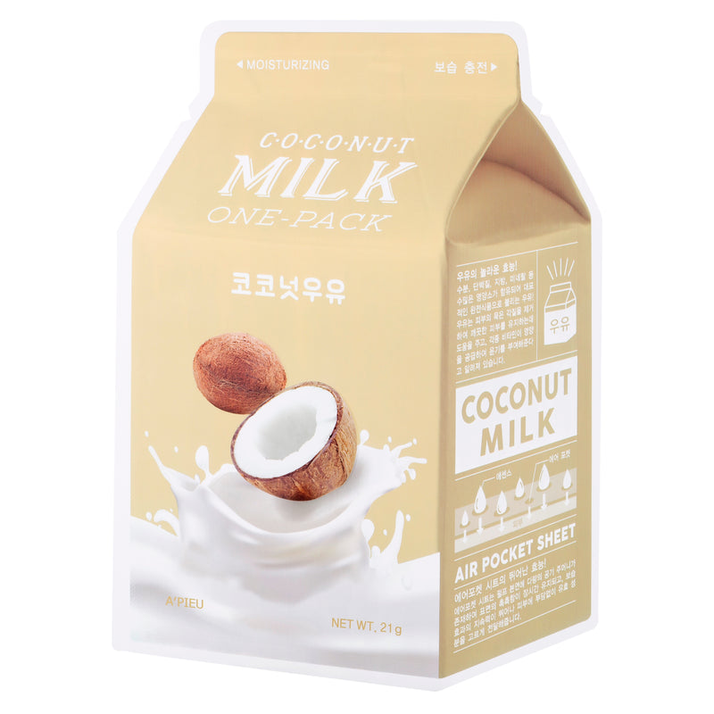 A'pieu Coconut Milk One-Pack молочная маска для лица