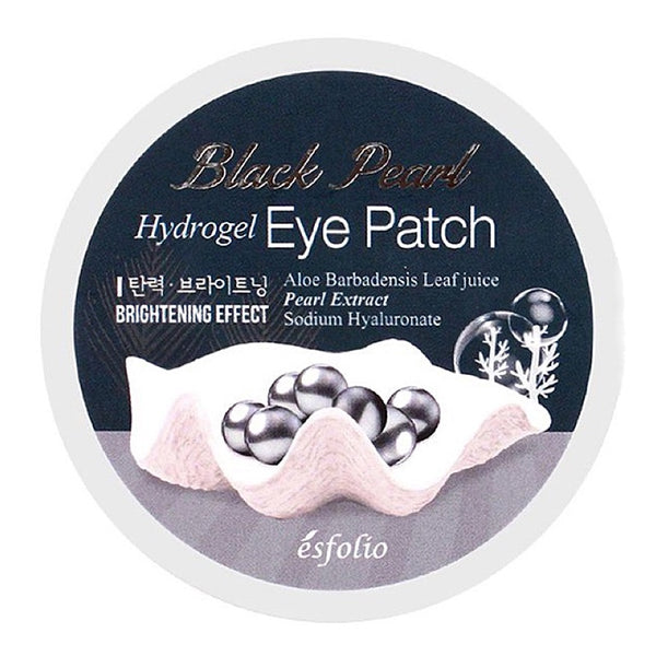 Esfolio Black Pearl Hydrogel Eye Patches гидрогелевые патчи под глаза