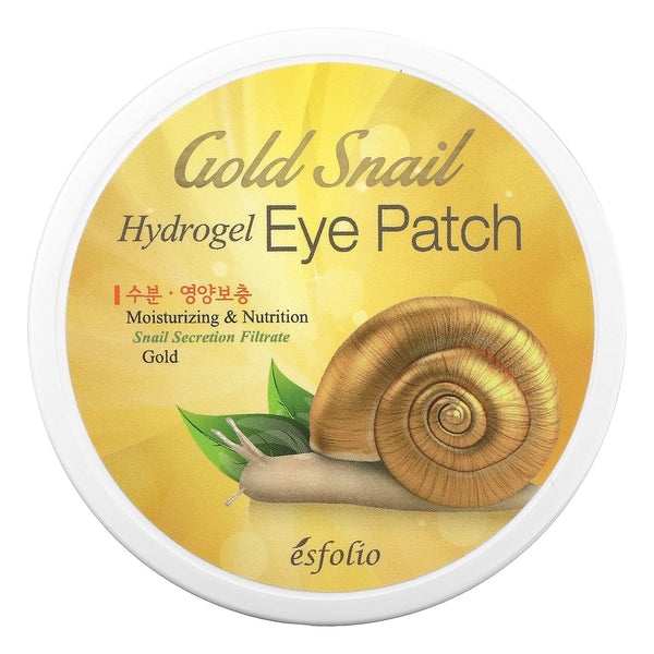 Esfolio Gold Snail Hydrogel Eye Patches