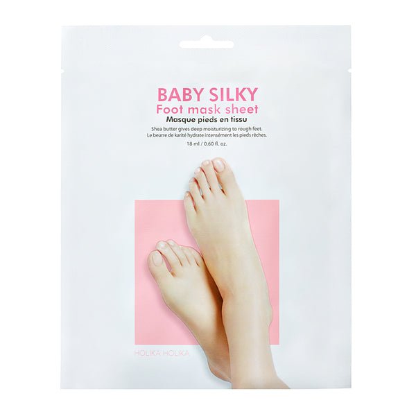 Holika Holika Baby Silky Foot Mask Sheet смягчающая маска для ног