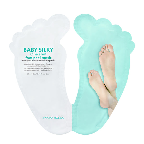 Holika Holika Baby Silky One Shot Foot Peel Mask пилинг-носки для ног 