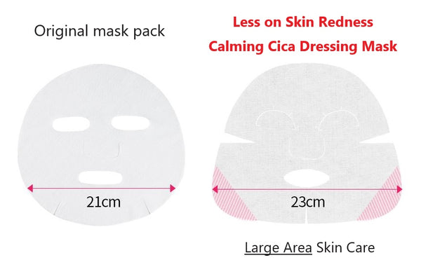 Holika Holika Less On Skin Redness Calming CICA Dressing Mask rahustav kangasmask