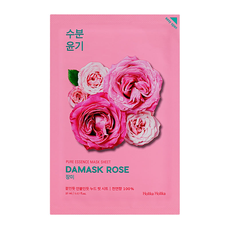 Holika Holika Pure Essence Mask Sheet - Damask Rose näomask