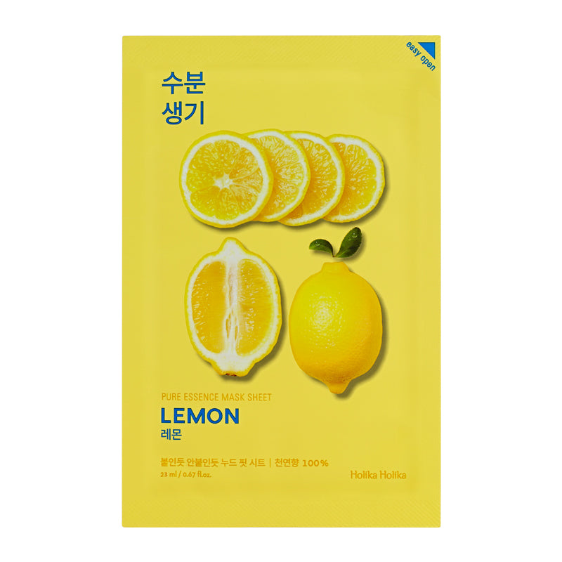 Holika Holika Pure Essence Mask Sheet - Lemon näomask