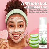 LOOK AT ME Bubble Purifying Foaming Cleanser (ALOE-VERA) pesuvaht
