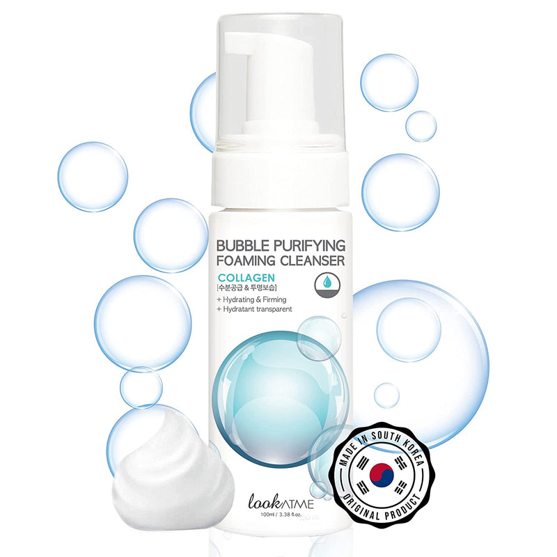 LOOK AT ME Bubble Purifying Foaming Cleanser (COLLAGEN) 