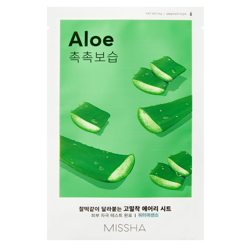 Missha Airy Fit Sheet Mask (Aloe) 