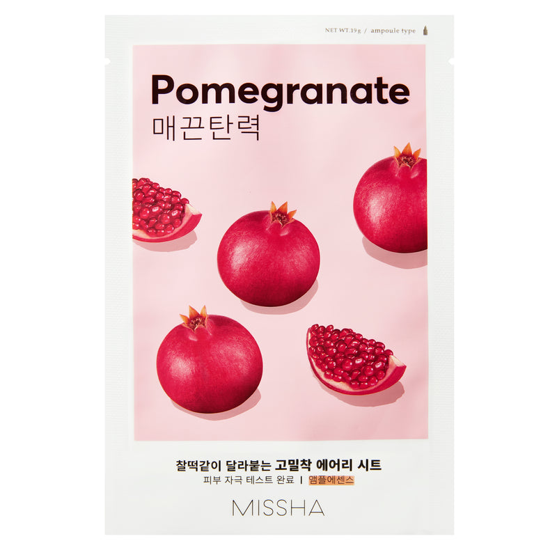 Missha Airy Fit Sheet Mask (Pomegranate) tugevdav kangasmask