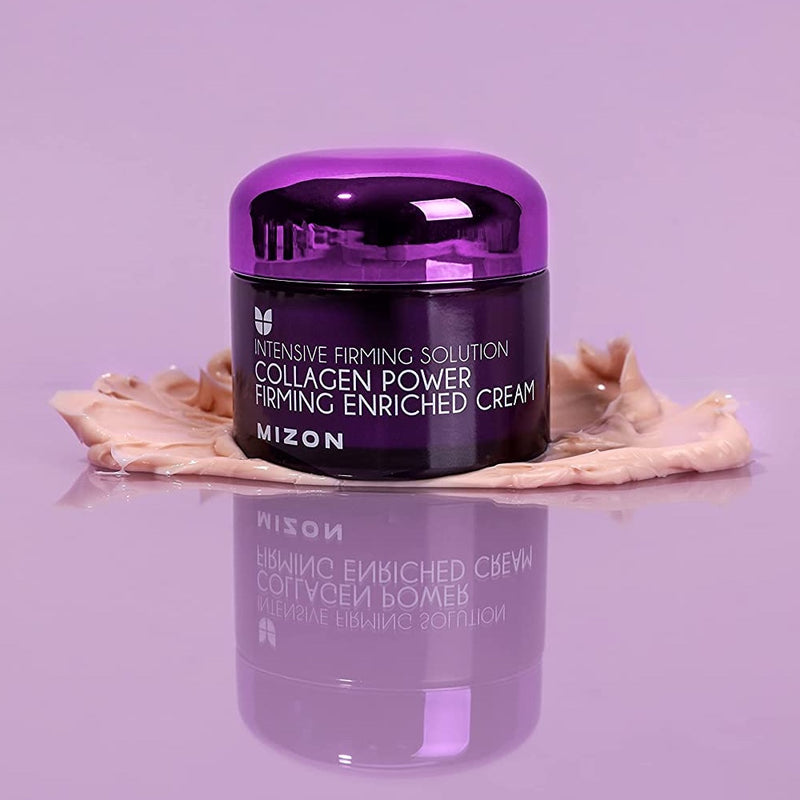 Mizon Collagen Power Firming Enriched Cream pinguldav ja toitev näokreem kollageeniga