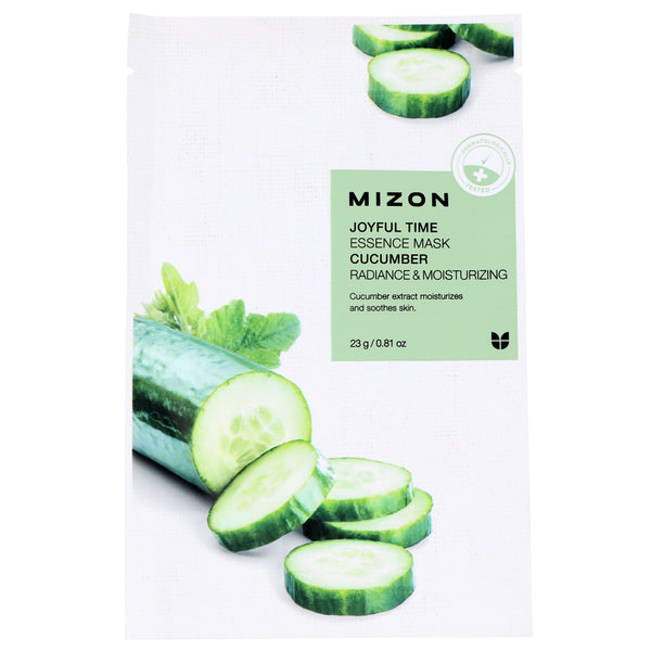 Mizon Joyful Time Essence Mask [Cucumber] тканевая маска