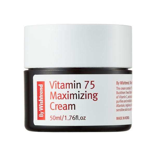 By Wishtrend Vitamin 75 Maximizing Cream vitaminiseeritud kreem.